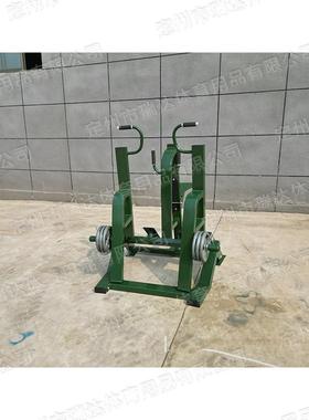 瑞达室外体能训练器划艇拉背训练器含30公斤配重户外健身器材