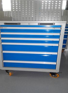 抽屉式工具车移动工具柜工具车天津生产销售工具车六抽屉