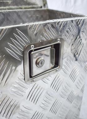 铝合金皮卡车工具箱33寸花纹板T型箱拖车工具箱铝合金卡车工具箱