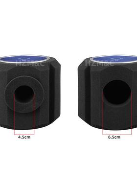 F2直播话筒吸音棉隔音海绵罩防风降噪海绵套麦克风吸音海绵套