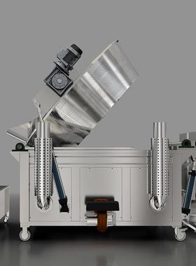 全自动油炸机薯片麻花薄脆大型搅拌油炸机外方内圆商用油炸锅设备