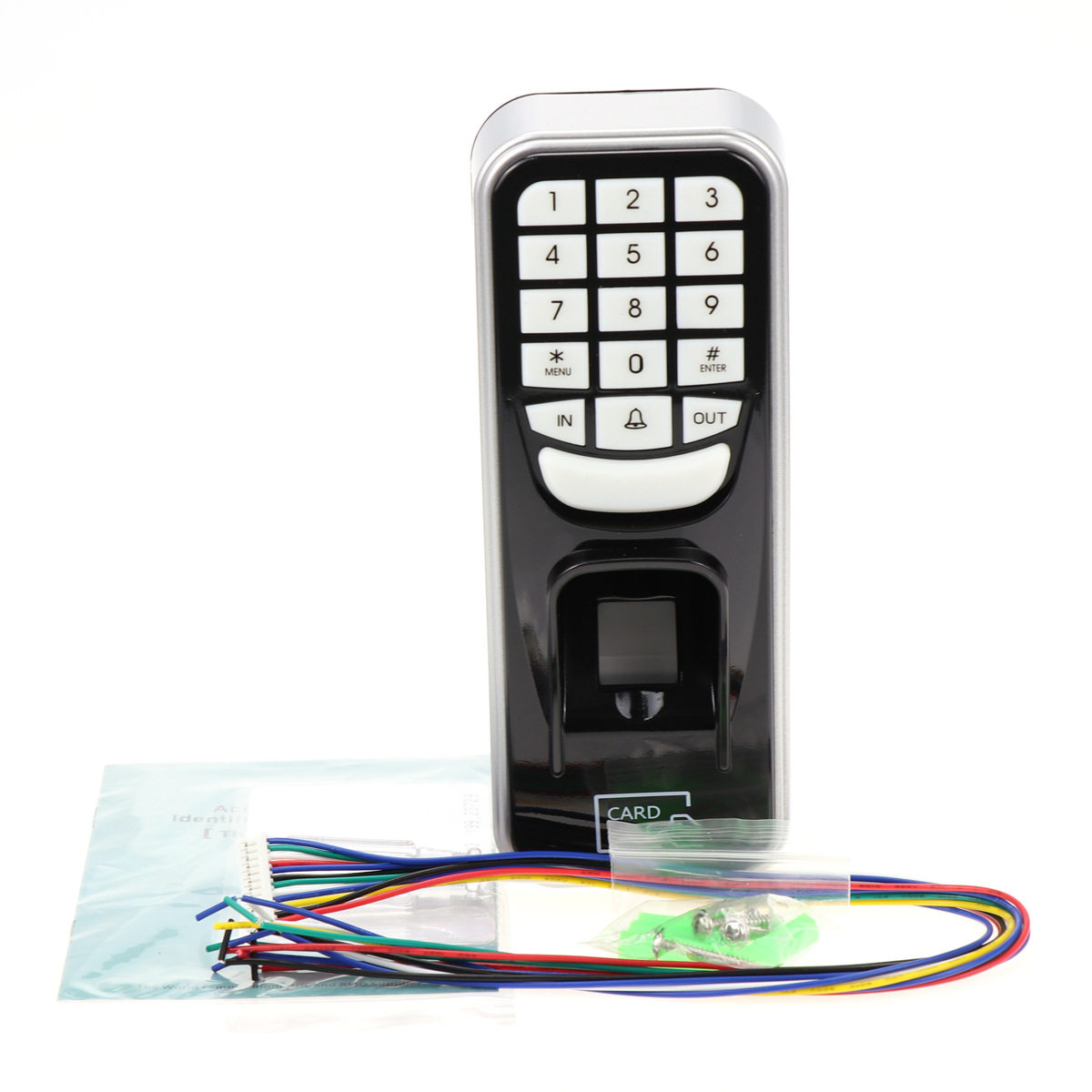 BM1 fingerprint attendance access control system set swipe card password glass door iron door magnetic lock all-in-one machine