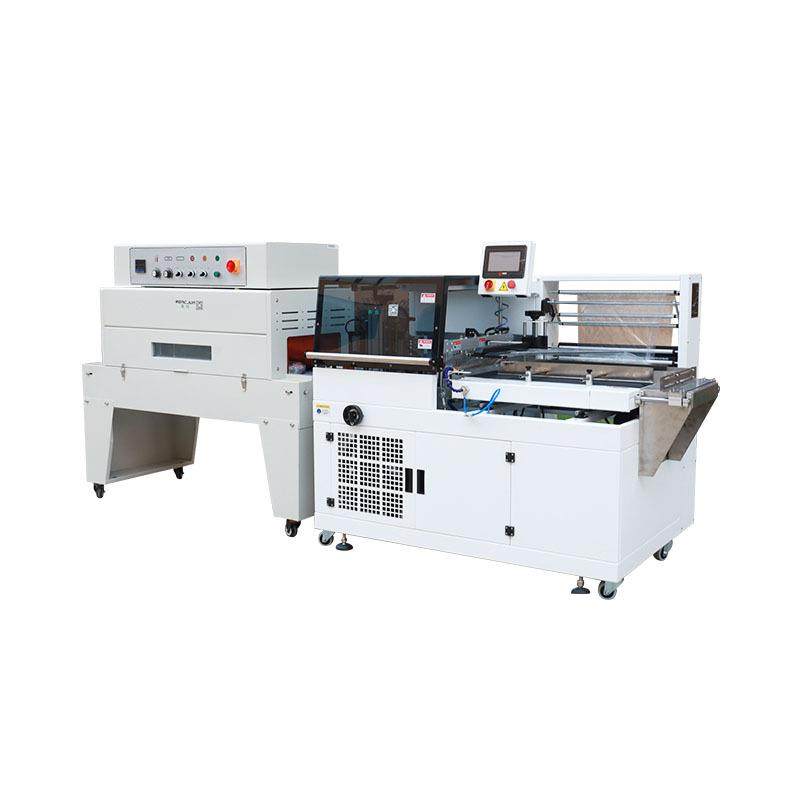 多功能化妆品盒礼盒450L型自动化连续套袋薄膜热收缩塑封切包膜机,淘宝优惠券,粉丝福利购,淘宝优惠卷