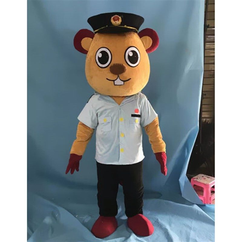 动漫毛绒行走舞台表演河狸妈妈主妇道具卡通人偶衣服装巡演服定制,淘宝优惠券,粉丝福利购,淘宝优惠卷