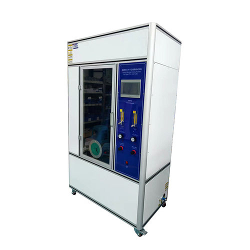 触摸屏汽车单芯线燃烧试验机新能源汽车电缆燃烧不蔓延性能测试箱 - 图0