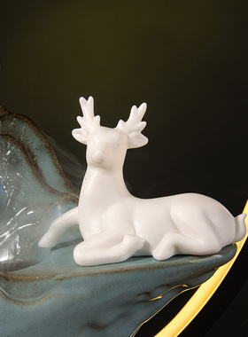 中水流式假摆件器山喷泉景观加湿雾化家居客厅摆设开业礼品