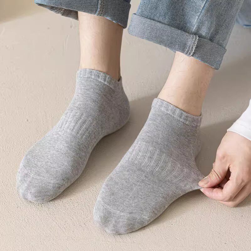 袜子男短筒袜男士袜子吸汗透气长筒袜篮球袜白色男袜白色白塔袜子