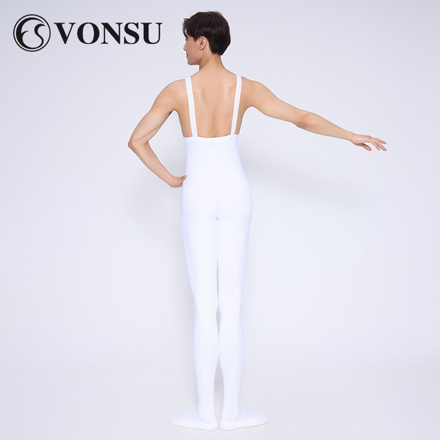 Fanshu ballet body pants new suspenders men's ballet pants