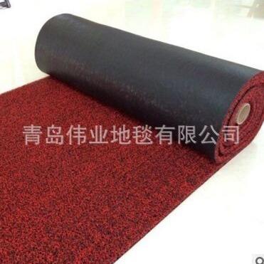 12mm订底汽车脚垫双色地垫拉丝地垫加工 - 图1