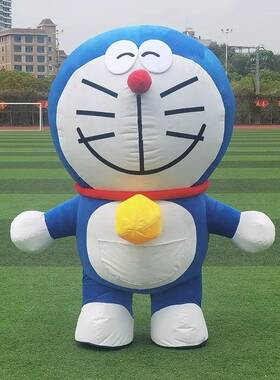 卡通气模人偶服人穿卡通表演服气模定制充气人偶服装动物玩偶服