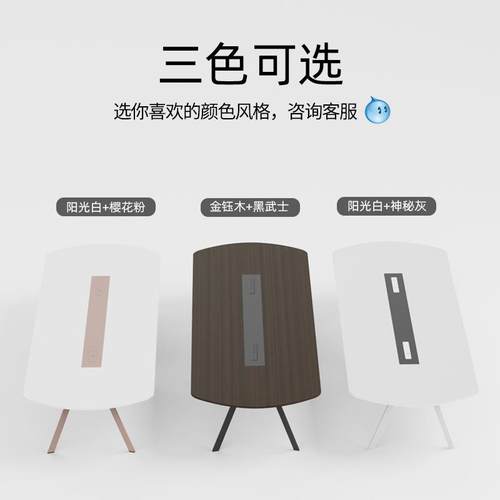 创意会议室桌长桌简约现代培训桌长条桌大小型洽谈桌椅组合工作台 - 图2