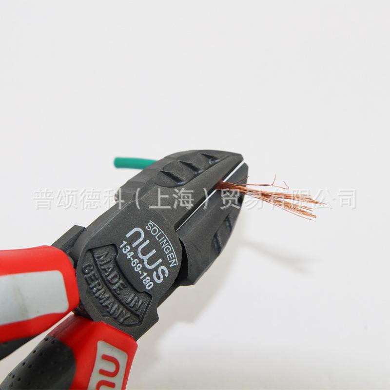 德国NWS斜口钳斜嘴钳6寸多功能水口钳子工业级剪线钳子原装进口 - 图2