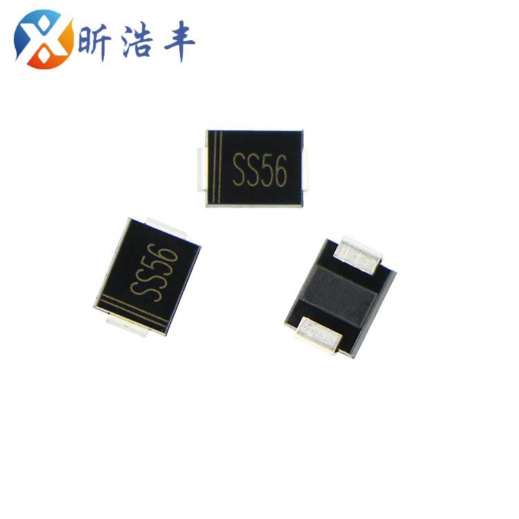 直销SS56SR560贴片SMB2A3A和5A肖特基二极管DO-214AA封装 - 图1