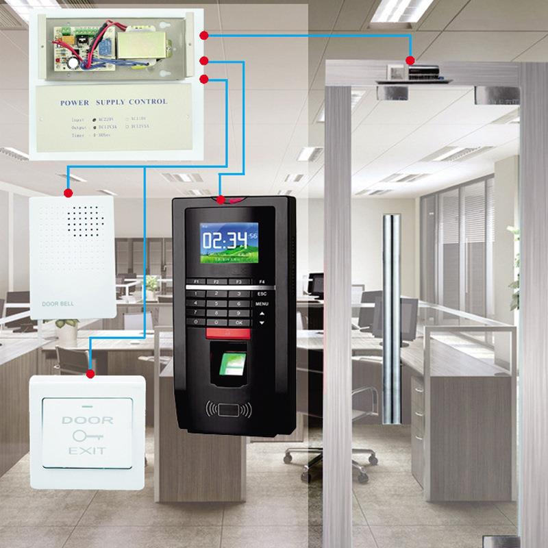 Really MF131 access control machine Really M-F131 color screen attendance and access control all-in-one machine Chinese/English/Vietnamese