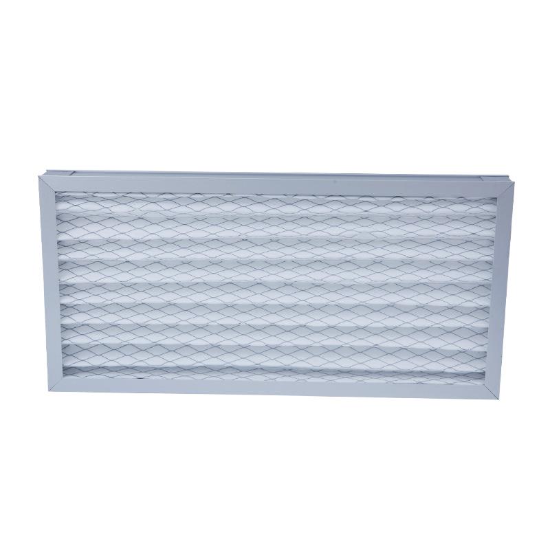 供应初效板式过滤器折叠式过滤网铝合金边框无尘车间过滤器 - 图2