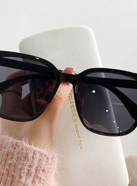 粉色墨镜女热卖新款网红太阳镜女防紫外线防晒高级感ins大脸显瘦