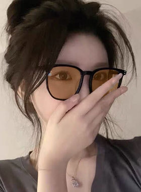 新款网红黑框素颜眼镜女韩版潮近视可配度数高颜值防蓝光平光镜男