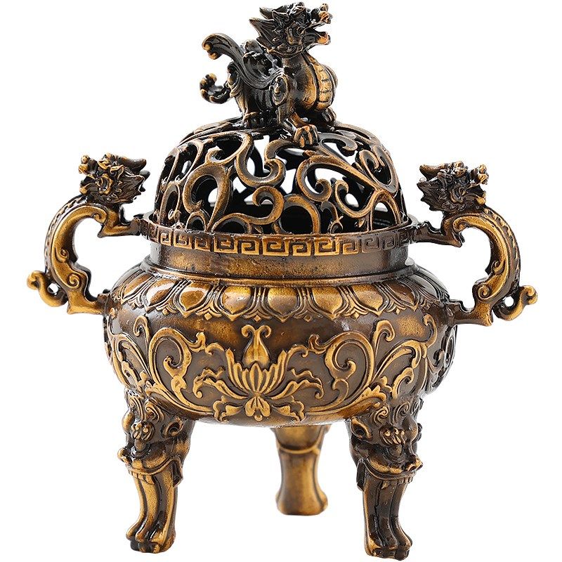 大明宣德炉貔貅家用室内檀香熏沉香塔国风摆件,淘宝优惠券,粉丝福利购,淘宝优惠卷