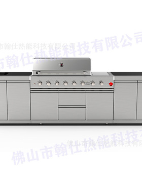 定制家用厨房壁橱橱柜柜简约多功能厨房储物柜不锈钢整体橱柜组合