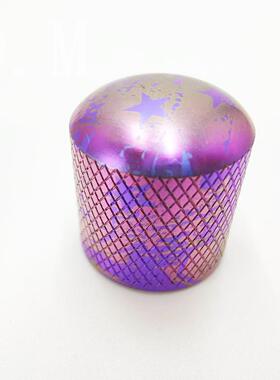 钛合金彩色电吉他音量音色旋钮帽电贝斯电位器帽内径6mm轴旋钮