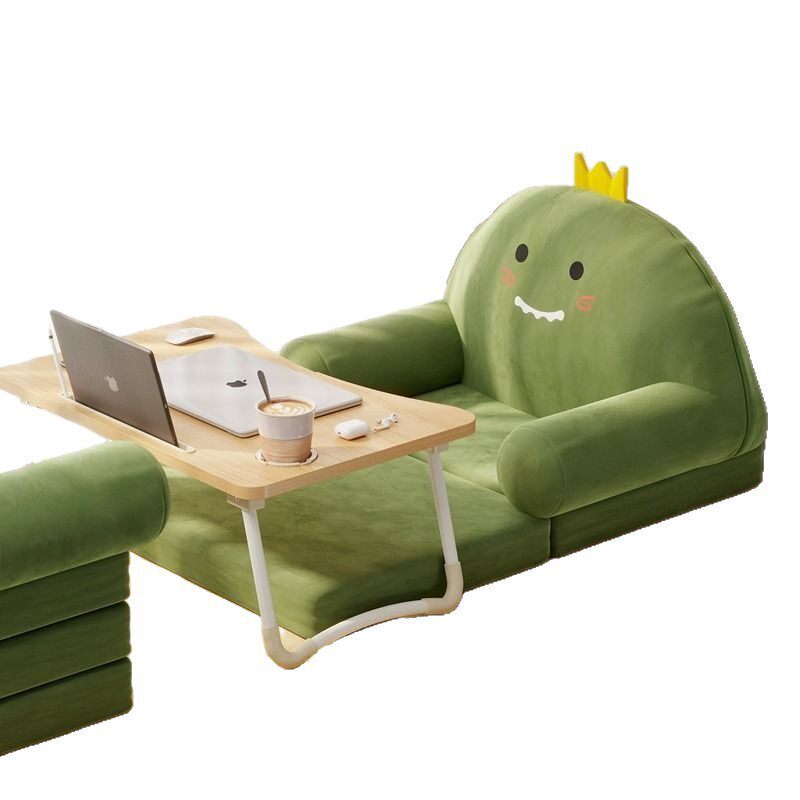 Lazy sofa that can lie down and sit on the bed with backrest chair, internet celebrity folding bay window, sitting back, one-piece cushion tatami leisure chair