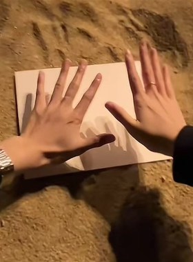 海边沙滩手印沙画手工diy材料包相框情侣自制家居装饰品摆件闺蜜