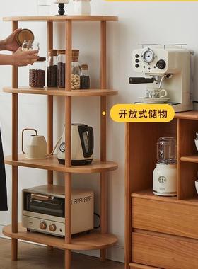 室内全实木落地花盆架现代简约隔板置物架阳台多层绿萝盆栽架子