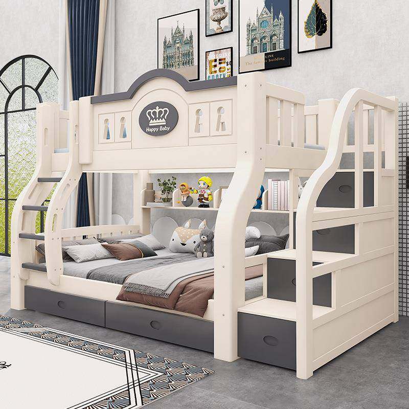 喜挚实木上下床成人两层床高低床子母床上下铺床儿童双层床母子床,淘宝优惠券,粉丝福利购,淘宝优惠卷