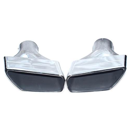 适用于18-23宝马新5系525530540G30G386系GT原厂黑色方口尾喉 - 图3