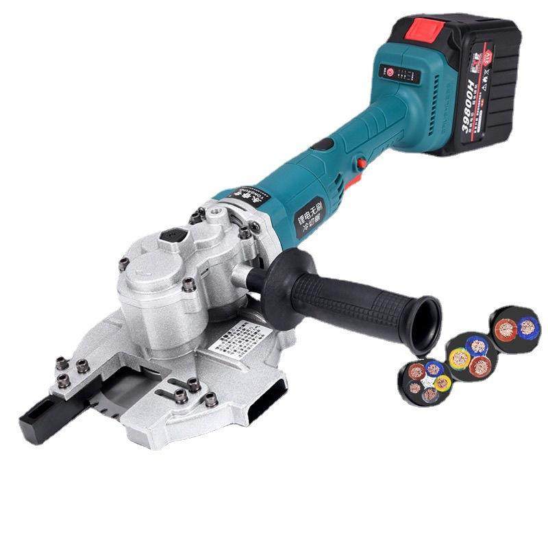 永睿奇手提式冷切锯切断机锂电切割机切钢筋钢管螺纹钢手持 - 图3