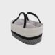 New cotton rope mother and baby basket bottle diapers baby supplies partition storage storage basket color carry basket