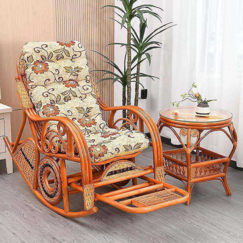 9U天然植物真藤摇摇椅藤椅阳台休闲椅家用靠背躺椅午睡椅老人逍遥,淘宝优惠券,粉丝福利购,淘宝优惠卷