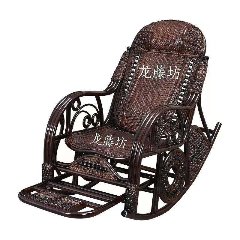 9U天然植物真藤摇摇椅藤椅阳台休闲椅家用靠背躺椅午睡椅老人逍遥,淘宝优惠券,粉丝福利购,淘宝优惠卷