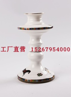 V陶瓷摆台用品爱马骑仕水果盘架子装饰纸巾盒烟缸欧式桌面摆件