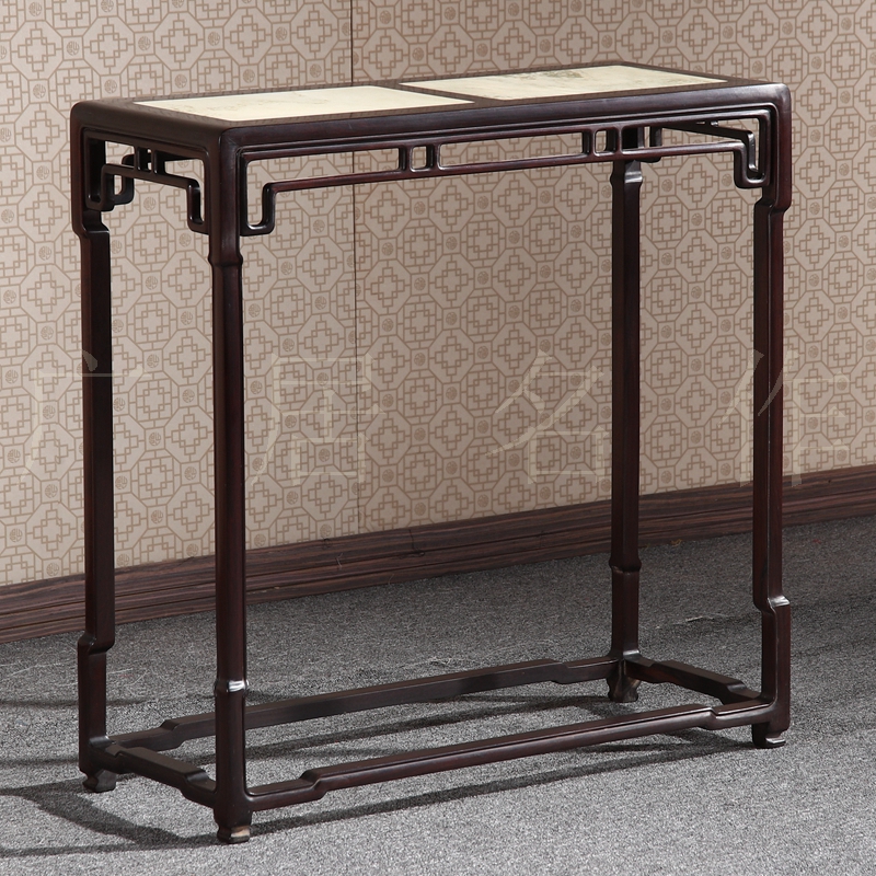 红木家具条案实木花几玄关中式刺猬紫檀花架供桌酸枝 - 图1