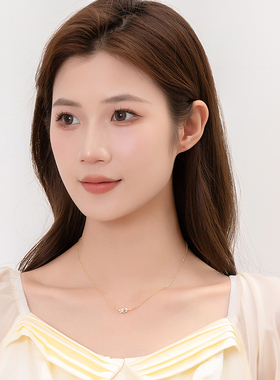 麦穗项链女气质小众原创设计百搭