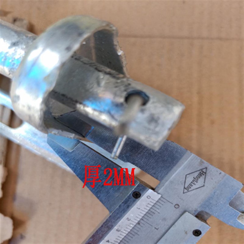 国标供电局4位电力街码架热度锌双梗加强型四线加厚架电线角架 - 图2