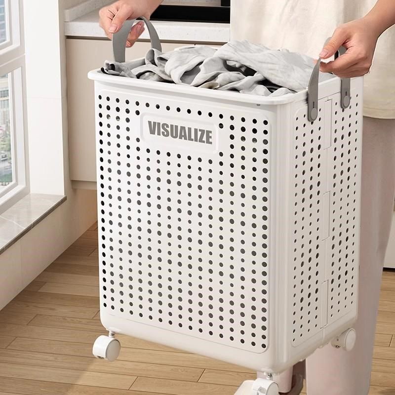 品质脏衣篓可折叠卫生间浴室大容量洗衣篮子脏衣篮推车收纳,淘宝优惠券,粉丝福利购,淘宝优惠卷