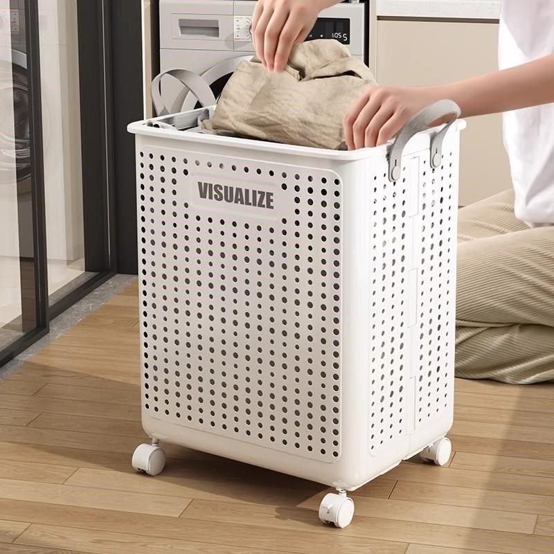 品质脏衣篓可折叠卫生间浴室大容量洗衣篮子脏衣篮推车收纳,淘宝优惠券,粉丝福利购,淘宝优惠卷