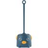 Piggy toilet brush set toilet brush household soft bristle brush no dead ends toilet long handle cleaning brush with base