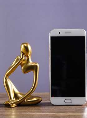 抽象艺术酒柜小摆件家居饰品高档客厅电视柜书柜办公室装饰品