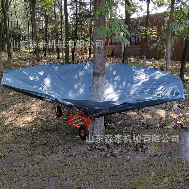 手动折叠集果网 包围树干果实采摘收集伞 配套液压振动摇果机,淘宝优惠券,粉丝福利购,淘宝优惠卷