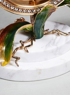 轻奢创意摆台式钟表客厅桌面座钟时英钟装饰坐钟居家软装饰品摆件