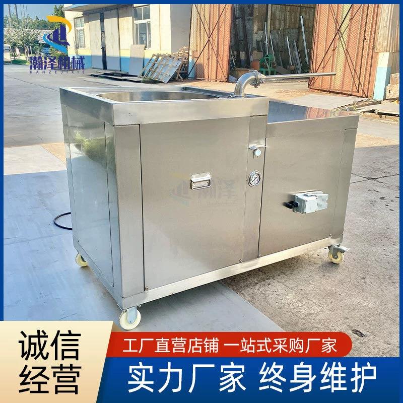 商业用卧式灌肠机器香肠腊肠液压灌肠机肠类加工生产成套设备 - 图0