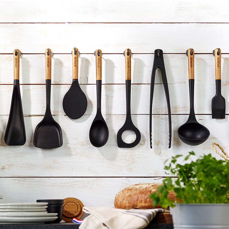 saub硅胶中式不粘锅铲子汤勺漏勺饭勺炒菜耐高温锅铲全套勺铲,淘宝优惠券,粉丝福利购,淘宝优惠卷