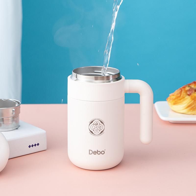 Debo德铂真空手柄保温杯316不锈钢带过滤网泡茶杯460ml保温杯便捷 - 图0