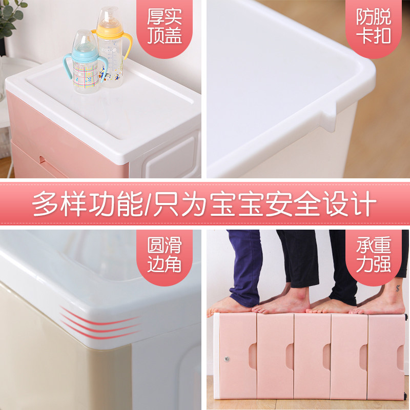 加厚特大号抽屉式收纳柜子塑料婴儿儿童衣柜储物柜多层五斗柜,淘宝优惠券,粉丝福利购,淘宝优惠卷