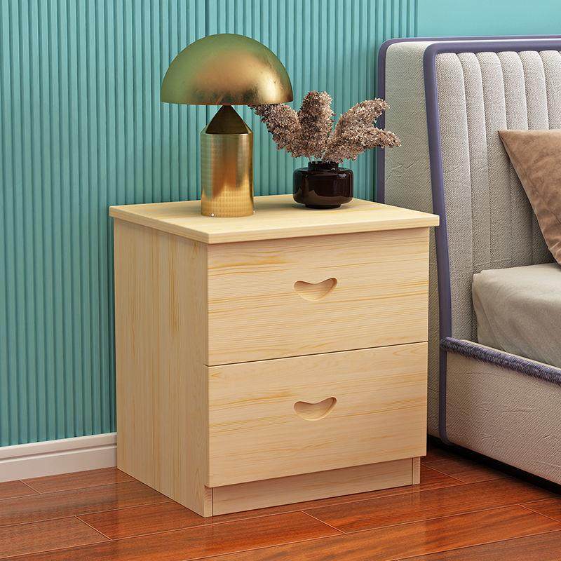 松木床头柜床边柜储物柜实木床头柜家具收纳柜卧室家具小柜子,淘宝优惠券,粉丝福利购,淘宝优惠卷