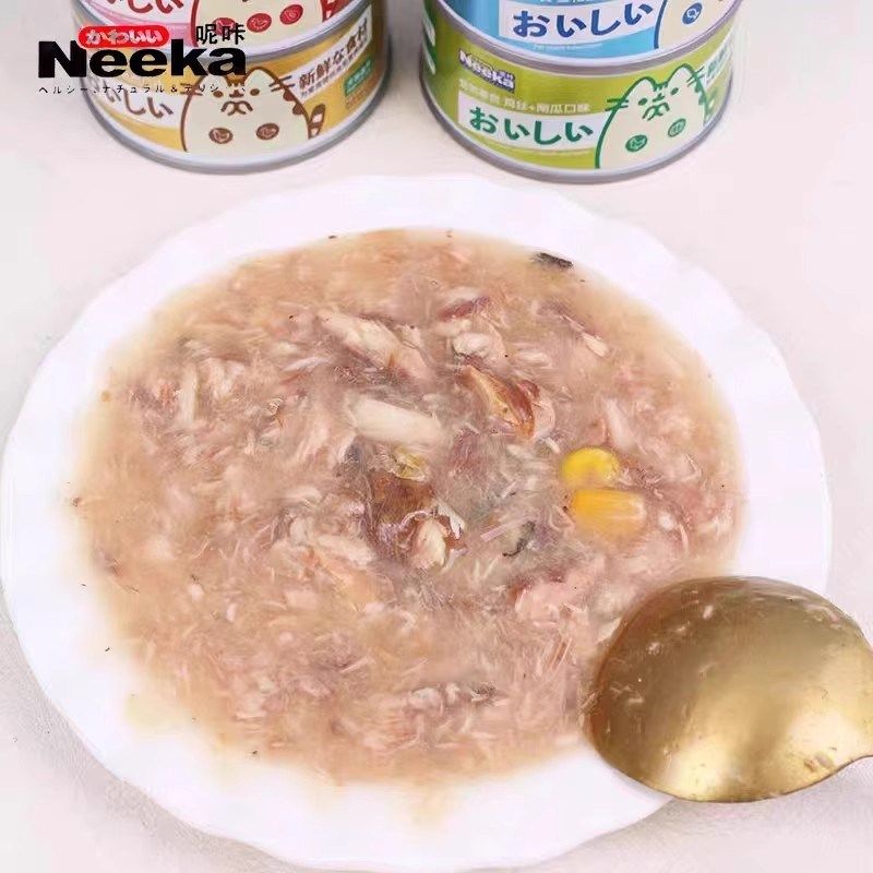 呢咔罐头猫咪狗狗高汤鸡肉鱼肉罐头整箱便宜增肥发腮宠物零食,淘宝优惠券,粉丝福利购,淘宝优惠卷