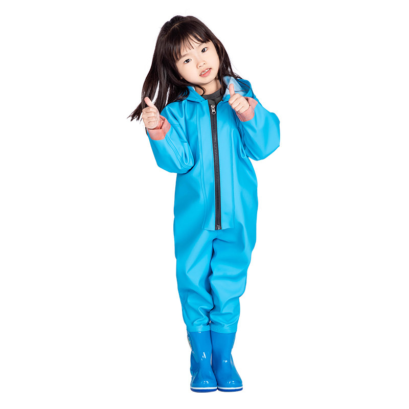 下水裤儿童赶海服幼儿园玩沙连体衣雨裤雨鞋一体防水水裤捉鱼装备,淘宝优惠券,粉丝福利购,淘宝优惠卷